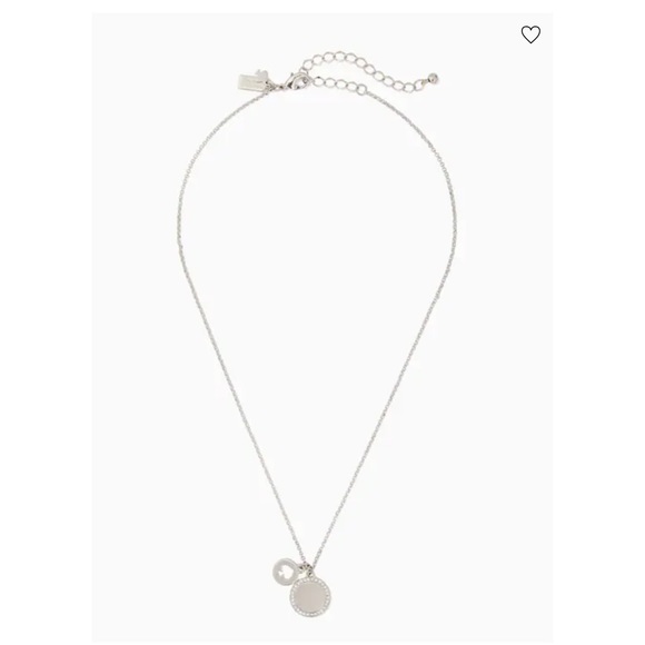 Spot The Spade Pave Charm Pendant - Picture 3 of 5